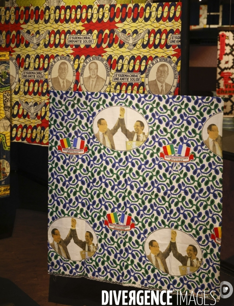 Exposition pagnes commemoratifs en afrique
