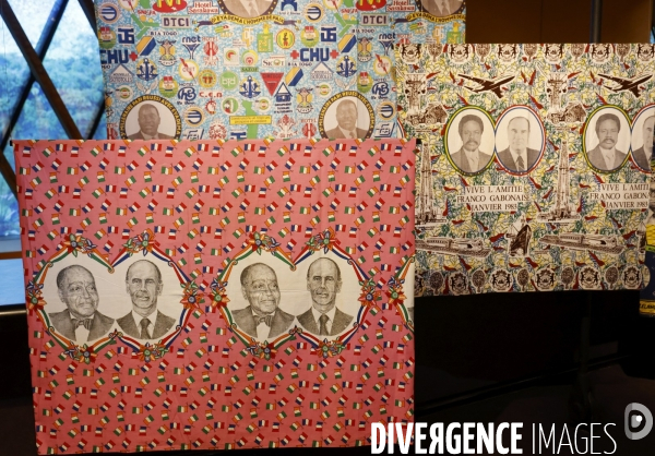 Exposition pagnes commemoratifs en afrique