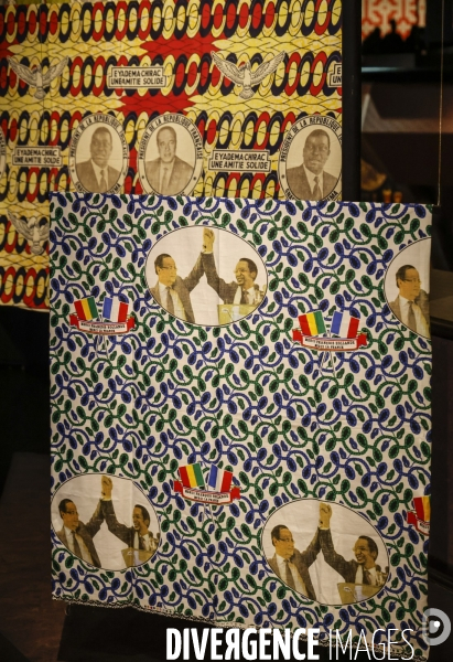 Exposition pagnes commemoratifs en afrique