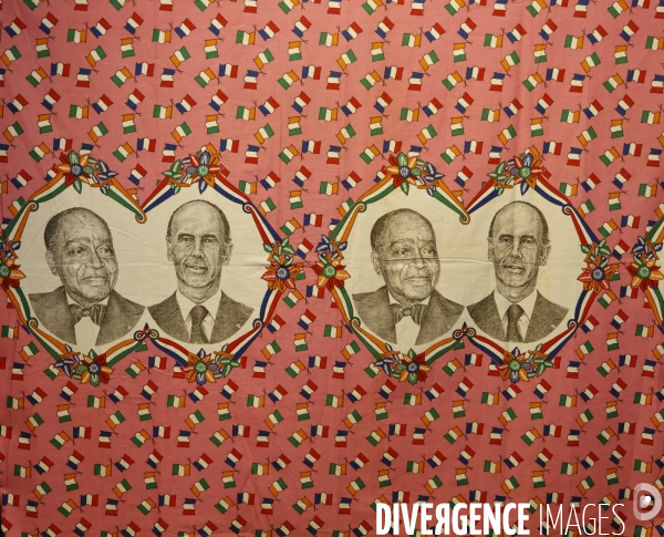 Exposition pagnes commemoratifs en afrique