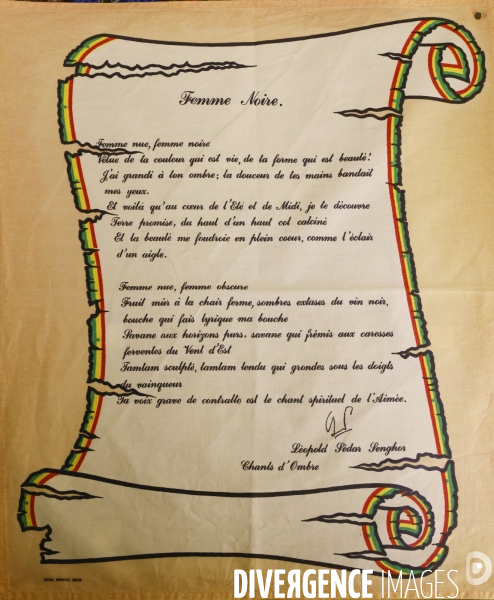 Exposition pagnes commemoratifs en afrique