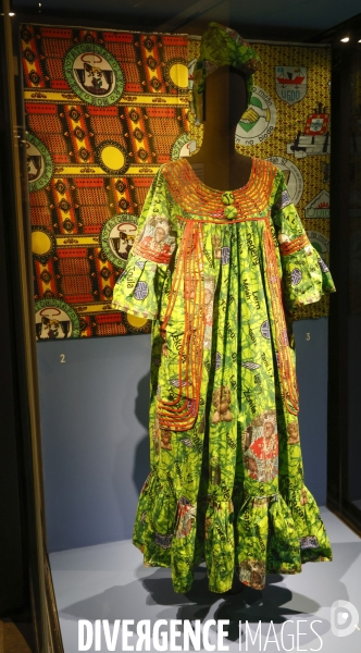 Exposition pagnes commemoratifs en afrique
