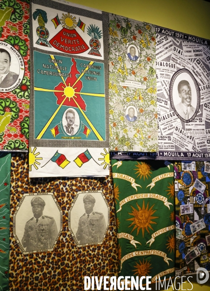 Exposition pagnes commemoratifs en afrique