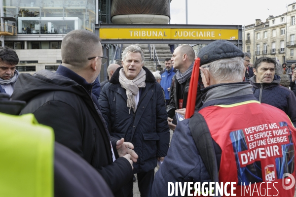 Deux grévistes de la CGT comparaisent devant le tribunal de Bordeaux