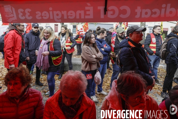 Deux grévistes de la CGT comparaisent devant le tribunal de Bordeaux