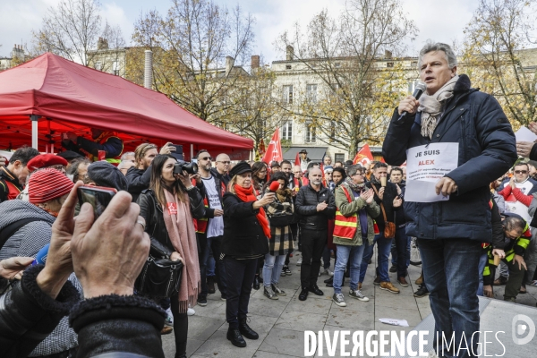 Deux grévistes de la CGT comparaisent devant le tribunal de Bordeaux