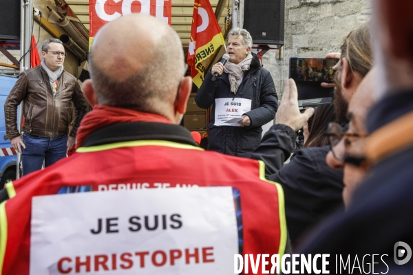 Deux grévistes de la CGT comparaisent devant le tribunal de Bordeaux