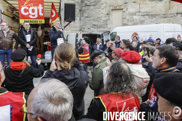 Deux grévistes de la CGT comparaisent devant le tribunal de Bordeaux