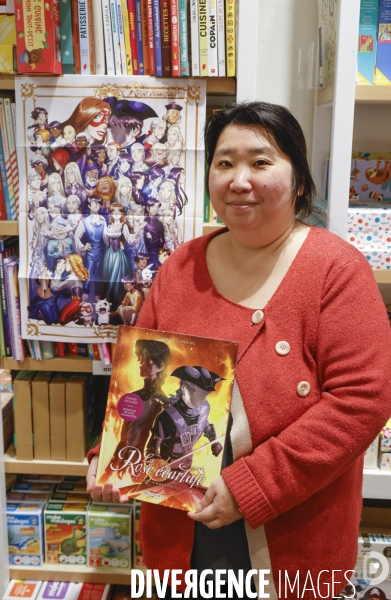 Patricia lyfoung presente le nouveau tome de la rose ecarlate