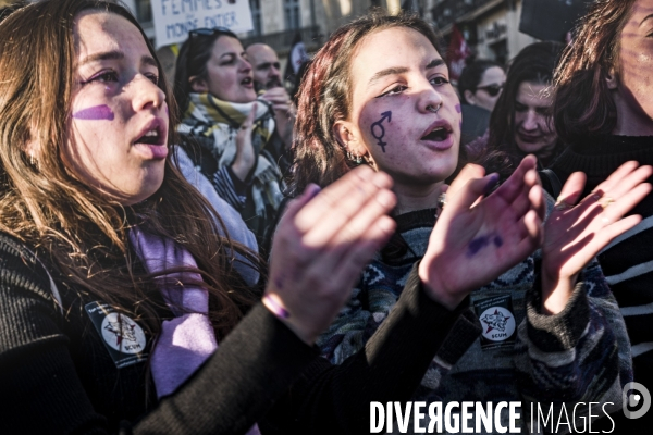 Manifestation contre les Violences faites aux Femmes. Montpellier, 25.11.2023