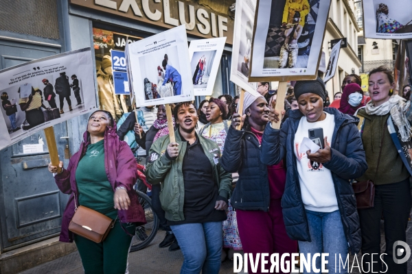 Manifestation contre les Violences faites aux Femmes. Montpellier, 25.11.2023