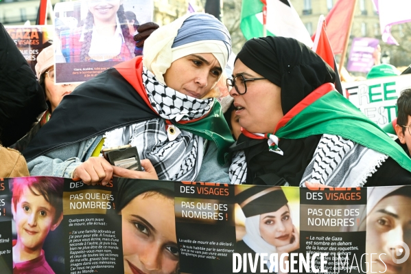 Manifestation contre les violences faites aux femmes, Paris