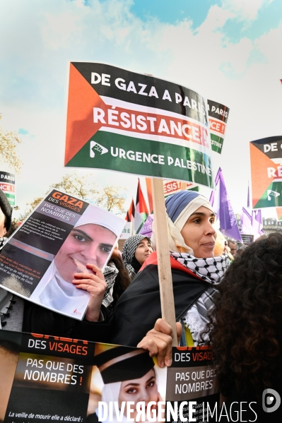Manifestation contre les violences faites aux femmes, Paris