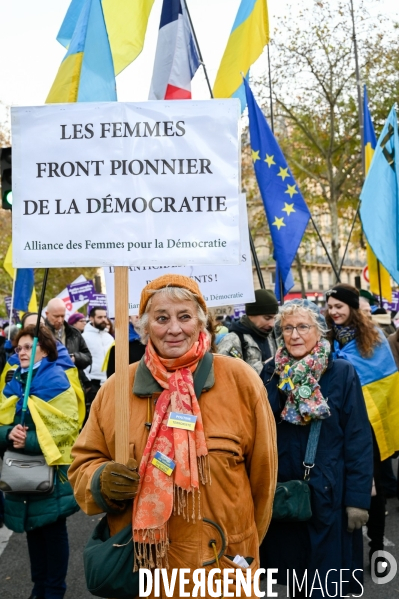 Manifestation contre les violences faites aux femmes, Paris