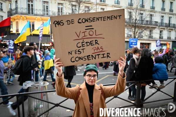 Manifestation contre les violences faites aux femmes, Paris