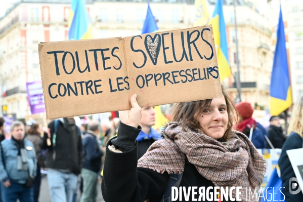 Manifestation contre les violences faites aux femmes, Paris