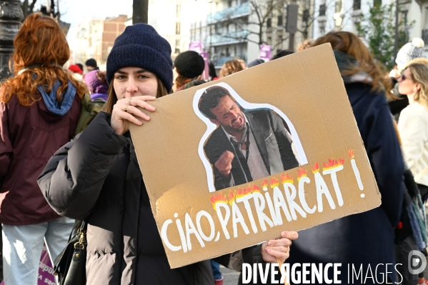 Manifestation contre les violences faites aux femmes, Paris
