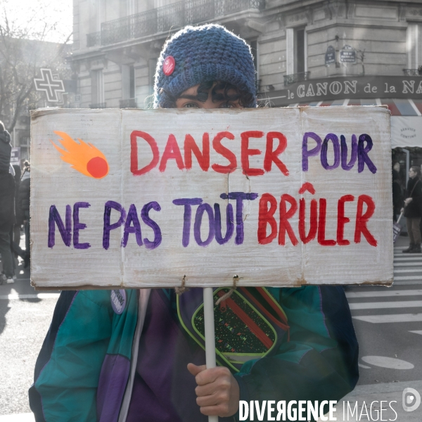 Manifestation contre les violences faites aux femmes, Paris