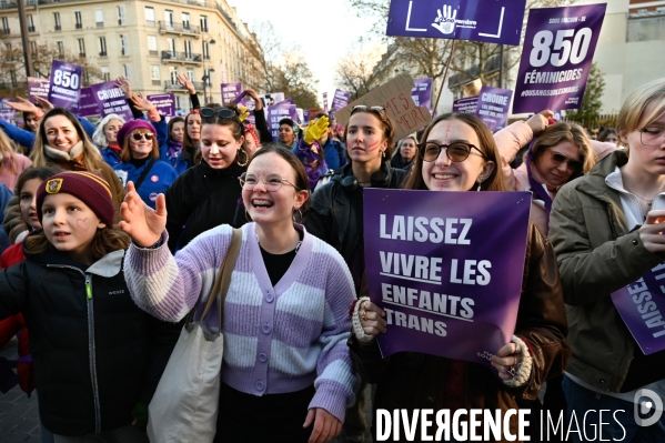 Manifestation contre les violences faites aux femmes, Paris