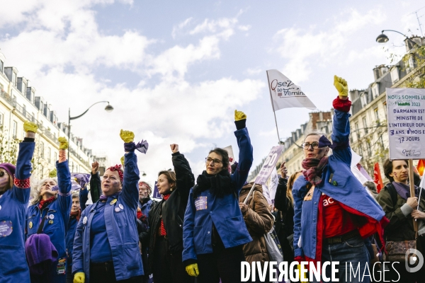 Manifestation contre les violences faites aux femmes