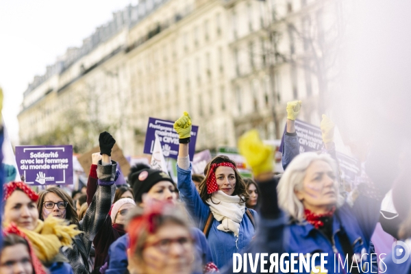 Manifestation contre les violences faites aux femmes