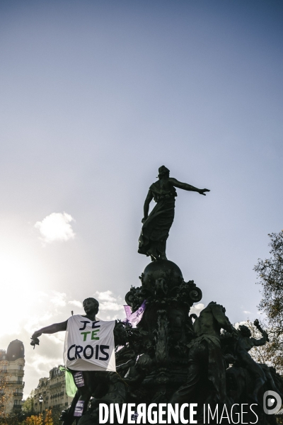 Manifestation contre les violences faites aux femmes