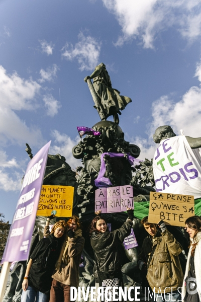 Manifestation contre les violences faites aux femmes