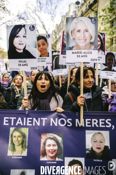 Manifestation contre les violences faites aux femmes