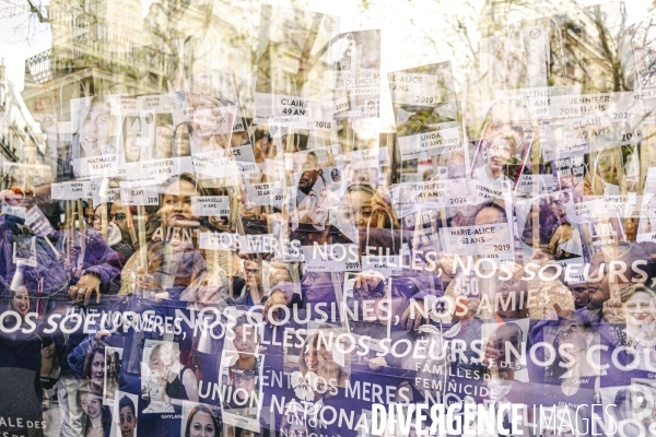 Manifestation contre les violences faites aux femmes