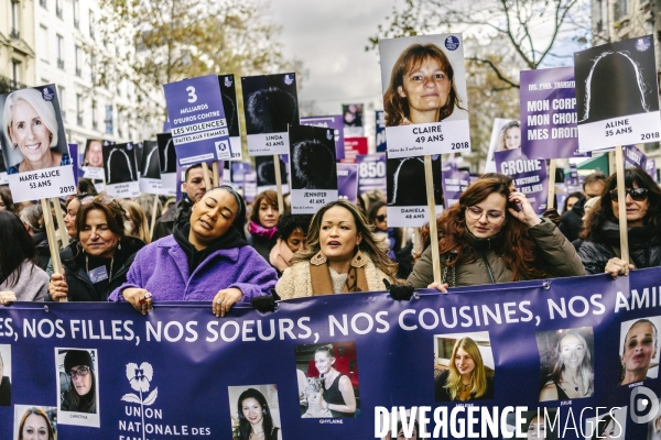 Manifestation contre les violences faites aux femmes