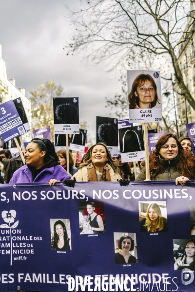 Manifestation contre les violences faites aux femmes