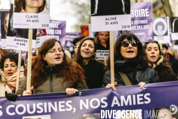Manifestation contre les violences faites aux femmes