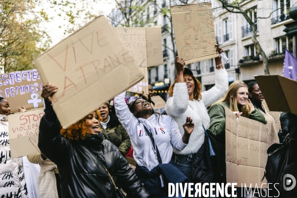 Manifestation contre les violences faites aux femmes