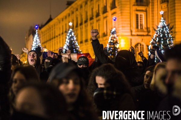 Rassemblement de l extreme droite en hommage a thomas tue a crepol.