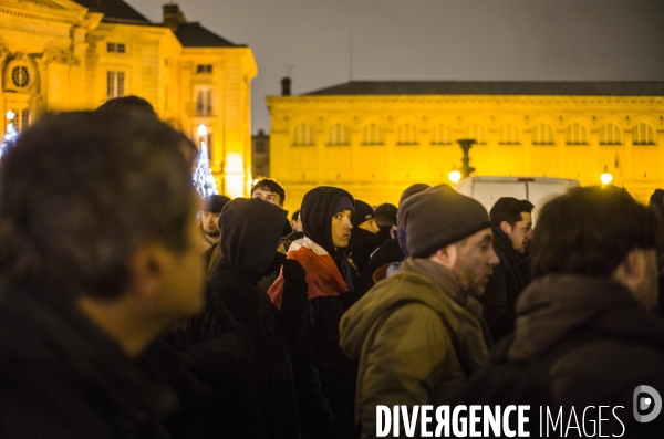 Rassemblement de l extreme droite en hommage a thomas tue a crepol.