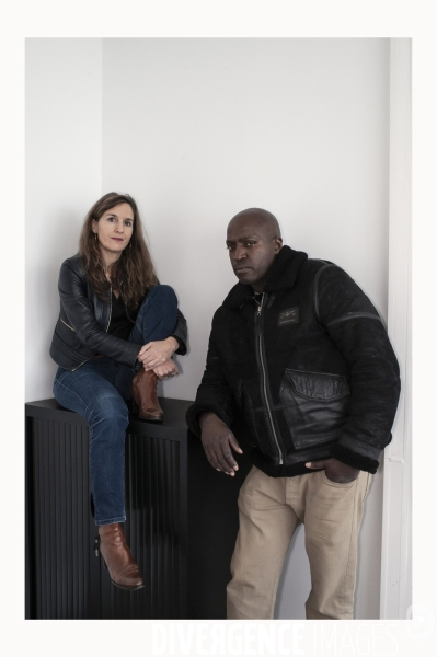 Isabelle Coutant et Yvon Atonga