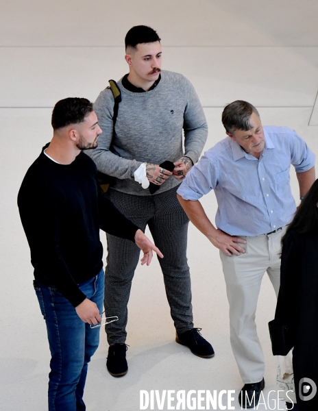 Marc de Cacqueray Valmenier avec Léo Rivière Prost