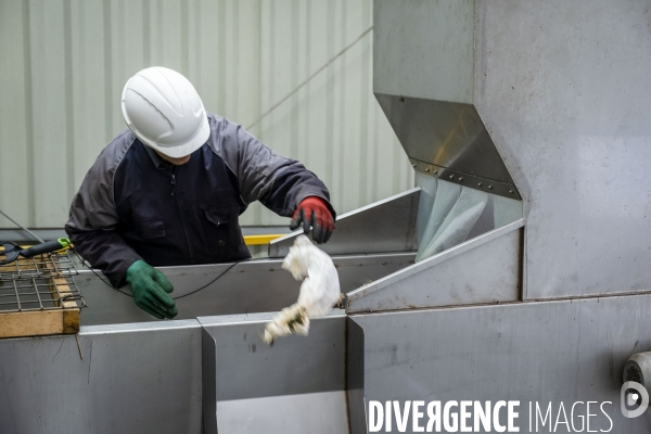Les Alchimistes, site de production de compostage de dechets alimentaires.