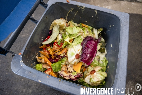 Les Alchimistes, site de production de compostage de dechets alimentaires.