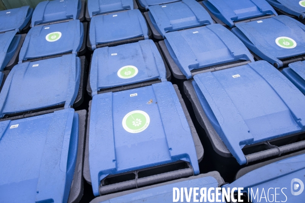 Les Alchimistes, site de production de compostage de dechets alimentaires.