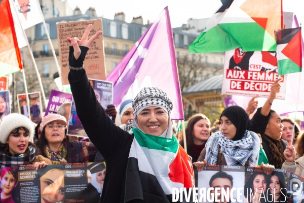 Manifestation contre les violences faites aux femmes, Paris