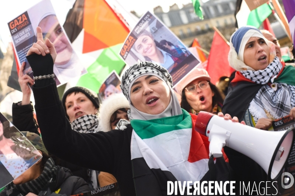 Manifestation contre les violences faites aux femmes, Paris