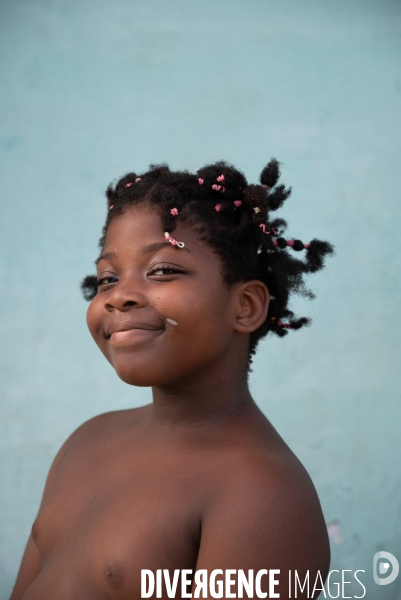 Portraits d enfants de Port-Gentil.