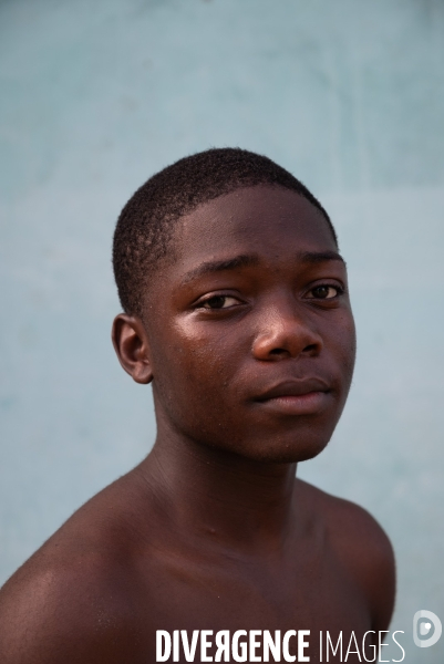 Portraits d enfants de Port-Gentil.
