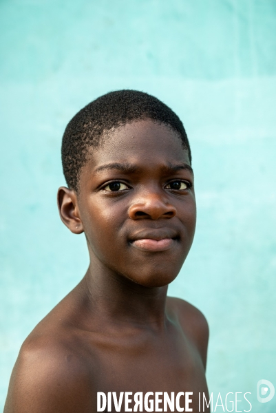 Portraits d enfants de Port-Gentil.
