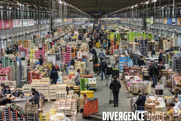 Visite du MIN, Marche International de Rungis