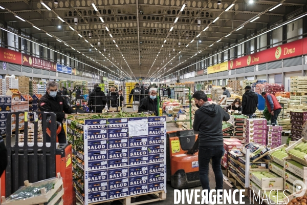 Visite du MIN, Marche International de Rungis