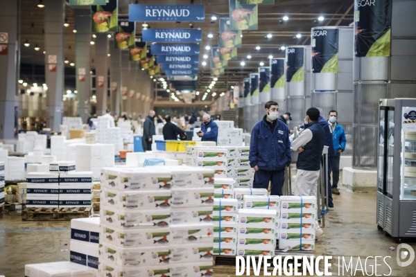 Visite du MIN, Marche International de Rungis