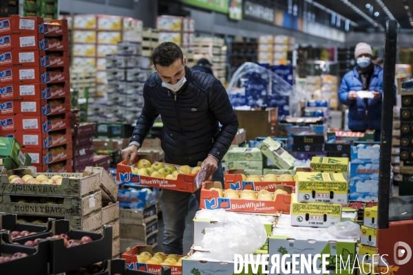 Visite du MIN, Marche International de Rungis