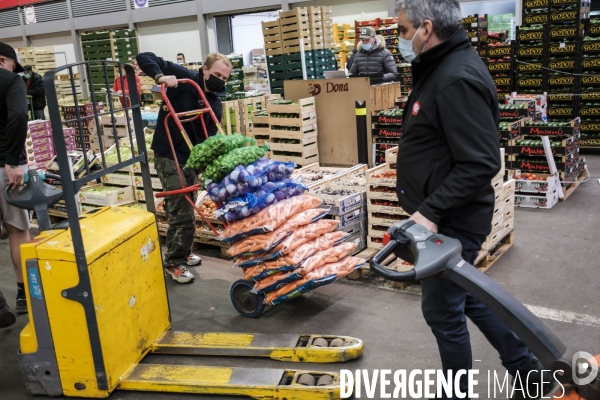 Visite du MIN, Marche International de Rungis